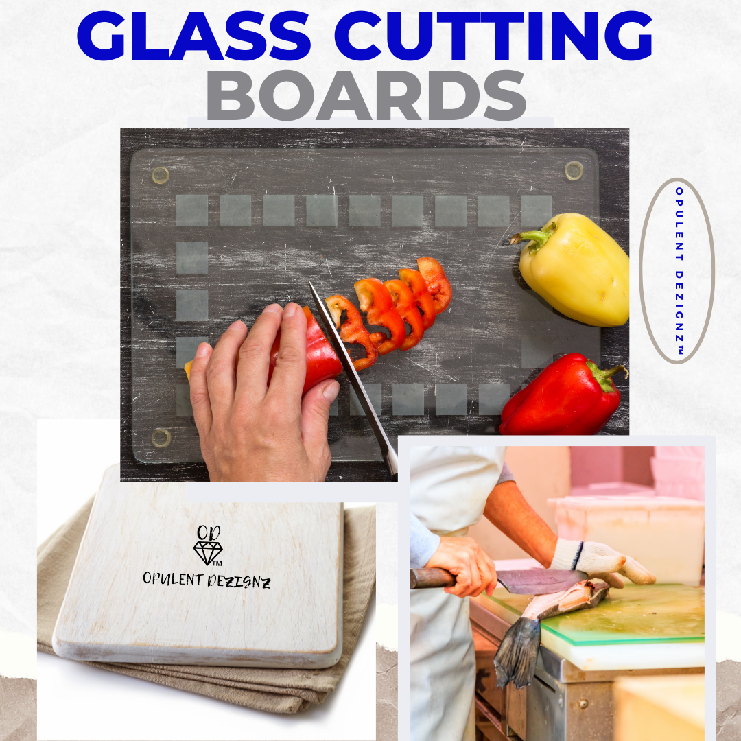 Opulent Dezignz™️ Glass Cutting Boards
