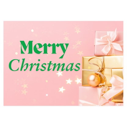 Merry Christmas Wrapping Paper by Opulent Dezignz™️