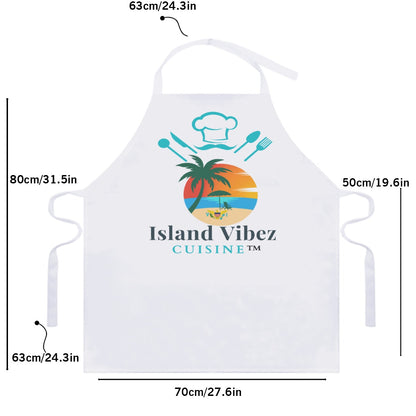 Island Vibez Cuisine™ Apron By Opulent Dezignz™
