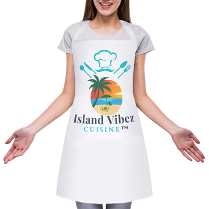 Island Vibez Cuisine™ Apron By Opulent Dezignz™