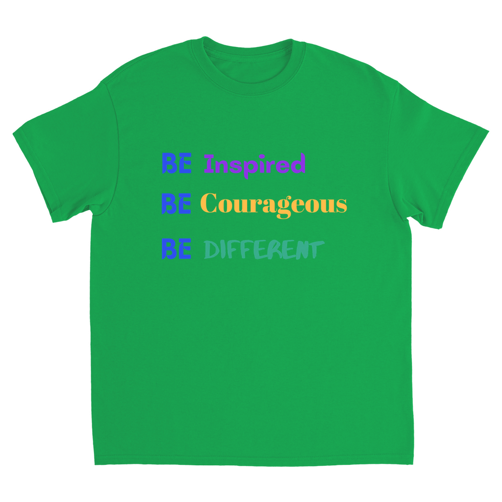 Be Inspired, Be Courageous, Be Different Men T-Shirt By Opulent Dezignz™