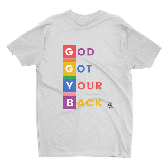 God Got Your Back (GGYB) Gold T-Shirts By Opulent Dezignz™