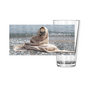 OPULENT DEZIGNZ™ Pug on Rocky Shores Inspirational Pint Glasses