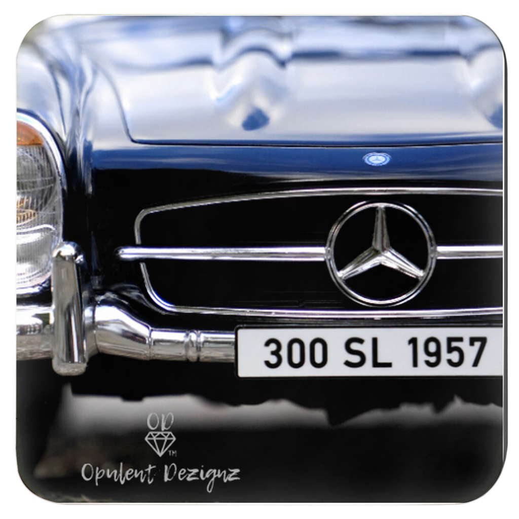 OPULENT DEZIGNZ™ Classic Mercedes Signature Coasters