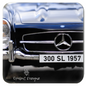 OPULENT DEZIGNZ™ Classic Mercedes Signature Coasters