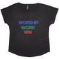 OPULENT DEZIGNZ™ Worship Work Win Inspirational T-Shirts