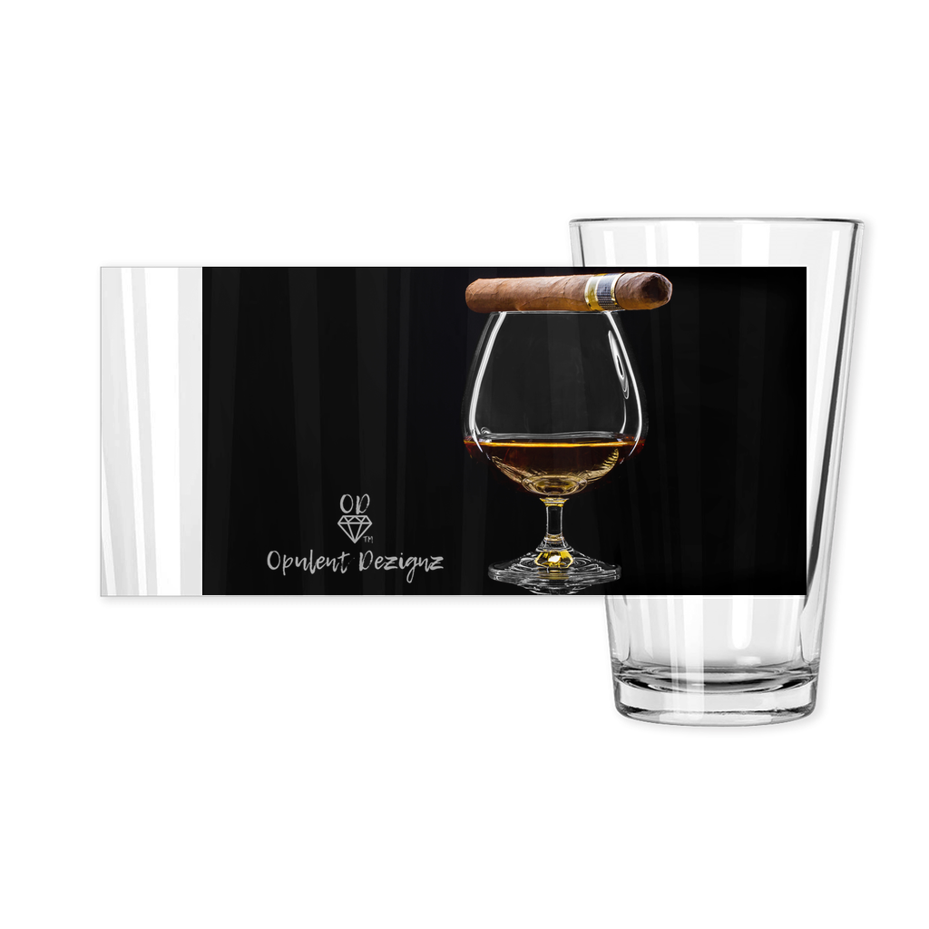 OPULENT DEZIGNZ™ It's A Vibe Signature Pint Glasses