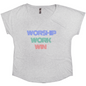 OPULENT DEZIGNZ™ Worship Work Win Inspirational T-Shirts