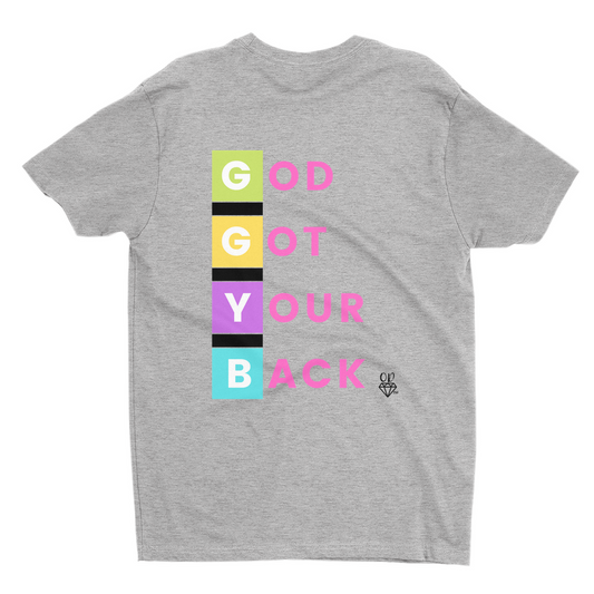 Opulent Dezignz™ God Got Your Back (GGYB) Pink T-Shirts