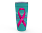 Opulent Dezignz™️ Breast Cancer Viking Tumblers